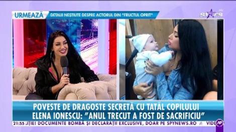 Elena Ionescu, cel mai sincer interviu după ce a devenit pentru prima oară mămică! Totul despre povestea secretă de dragoste dintre ea şi tatăl copilului