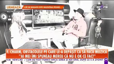 F. Charm, obstacolele pe care le-a depășit ca să facă muzică