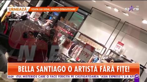Bella Santiago, câştigătoarea X FACTOR, a ieșit cu soțul la o sesiune de shopping
