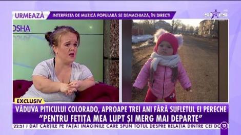 Văduva piticului Colorado, aproape trei ani fără sufletul ei pereche!
