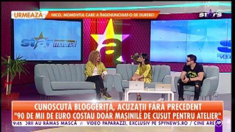 Cunoscută bloggeriță, acuzații fără precedent: ”Am fost jefuită! 90 de mii de euro costau doar mașinile de cusut”