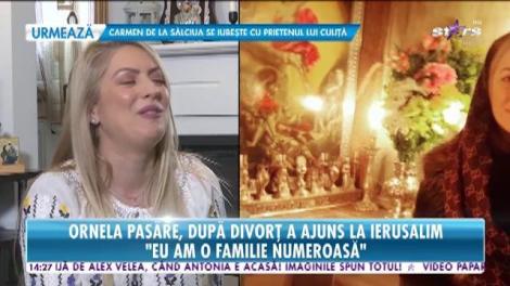 Ornela Pasăre, după divorț a ajuns la Ierusalim: ”Am văzut o minune! Pentru mine a fost o mare binecuvântare”