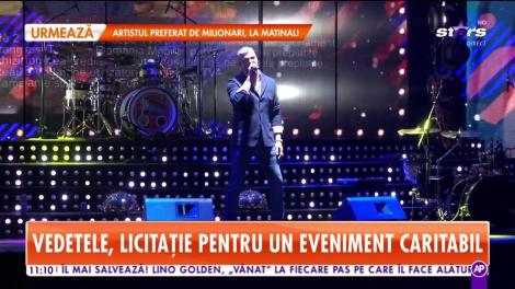 Vedetele, licitație pentru un eveniment caritabil