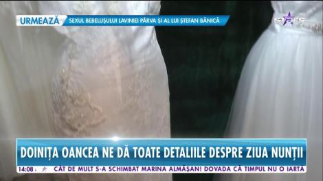 Doiniţa Oancea ştie exact cum va arăta ziua nunţii sale!