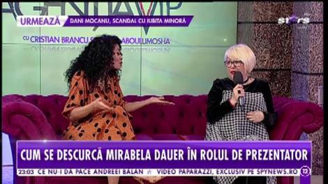 Schimbare la Agenţii VIP. Cum se va descurca Mirabela Dauer în postura de coprezentatoare