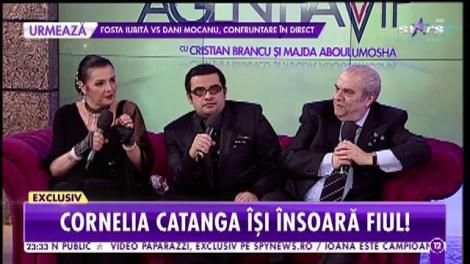 Cornelia Catanga îşi însoară fiul. Cine este nora