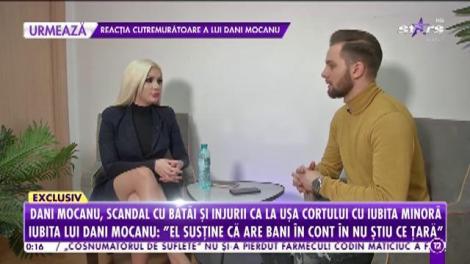 Dani Mocanu, scandal cu bătăi şi injurii ca la uşa cortului cu iubita minoră: ”Mi-a dat o palmă de față cu toată lumea”