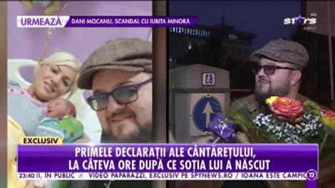 Unul dintre cei mai îndrăgiţi cântăreţi a devenit tătic: ”Nu-l iau în brațe, mi-e frică”