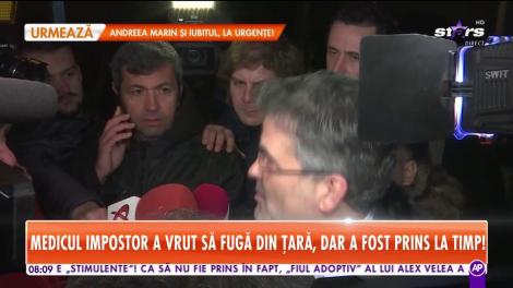 Medicul fals a fost prins c&acirc;nd &icirc;ncerca să fuga din ţară!