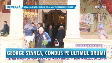 Celebrul jurnalist George Stanca va fi înmormântat la cimitirul Bellu