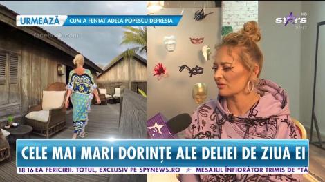 La mulți ani, Delia! Ce îşi doreşte cel mai mult artista