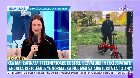 Andreea Berecleanu, despre fiul ei: ”E normal ca Petru să aibă iubită la 13 ani”