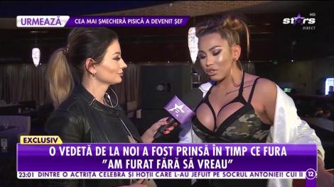 O vedetă de la noi a fost prinsă în timp ce fura: ”Am furat fără să vreau”
