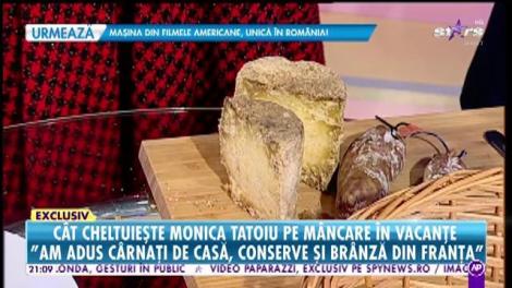 Cât cheltuiește Monica Tatoiu pe mâncare: ”Cumpăr mâncare să ajungă pentru trei luni. Am adus cârnați de casă, conserve și brânză din Franța”