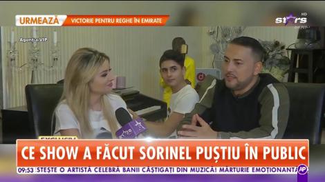Imagini rare cu omul-spectacol din lumea manelelor. Ce show a făcut Sorinel Puștiu în public