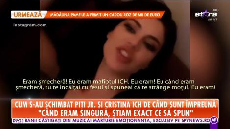 Imagini din apartamentul în care locuiesc Alex Pițurcă și Cristina ICH