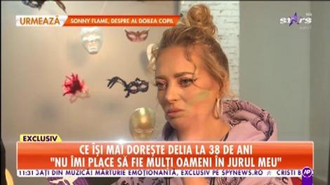 Ce își mai dorește Delia la 38 de ani: "Când eram mică știam că voi fi cum sunt azi"