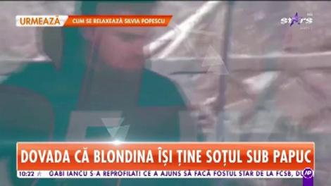 Sânziana Buruiană este gâtul, iar soțul este capul în casă