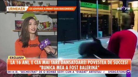 Poveste de succes! La 16 ani, Anais e ca mai tare dansatoare