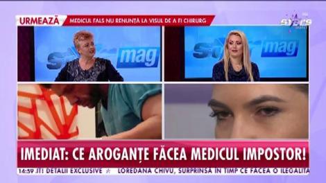 Interviu de senzaţie cu omul care l-a băgat în sistem pe medicul impostor: „El îmi zicea că era la chirurgie estetică, plastică”