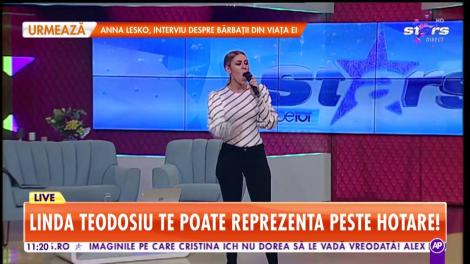 Linda Teodosiu cântă live la Star Matinal