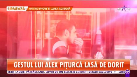 Alex Piţurcă face ce face şi iese în evidenţă! Iubitul Cristinei Ich a făcut un gest care lasă de dorit