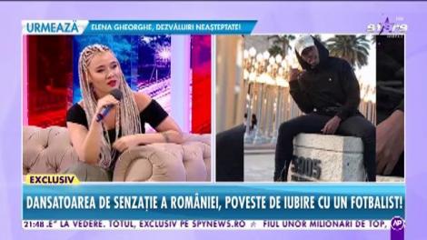 Dansatoarea de senzaţie a României, poveste de iubire cu un fotbalist!