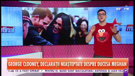 George Clooney, declarații neașteptate despre Meghan Markle