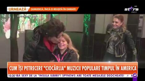 Imagini cu Maria Ciobanu &icirc;n America! Cum se simte "cioc&acirc;rlia" muzicii populare rom&acirc;neşti