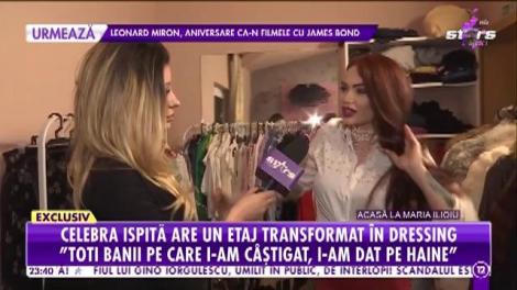 Maria Iloiu, una dintre cele mai apetisante ispite ale Insulei iubirii, are un etaj transformat în dressing