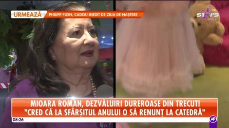 Mioara Roman, dezvăluiri dureroase din trecut: „Eu a trebuit să cresc la internat de la 12 ani”