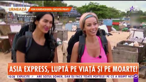 Noi momente tensionate la Asia Express. Concurenţii se chinuie din greu pentru a nu fi eliminaţi