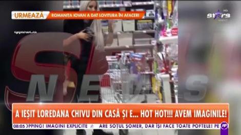 Loredana Chivu, surprinsă de paparazzii la shopping. În ce ipostaze a fost filmată sexy blondina
