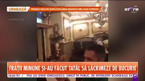 Talentul se moşteneşte în familia Minune! Adrian Jr. și Karmen au făcut show la o petrecere