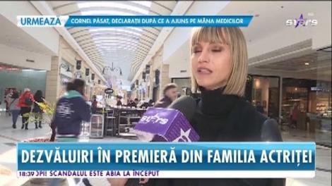 Andreea Perju, dezvăluiri în premieră despre familia ei