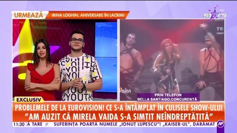 Bella Santiago dezvăluire - bombă despre eșecul de la Eurovision: „Am avut probleme cu voturile”