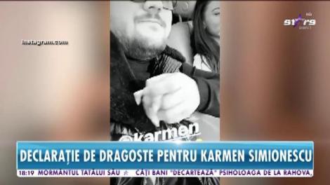 Declarație de dragoste pentru Karmen Simionescu