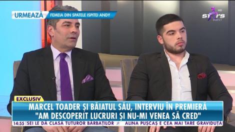 Marcel Toader, despre evacuarea din propria locuinţă şi lecţiile de viaţă pentru fiul său!
