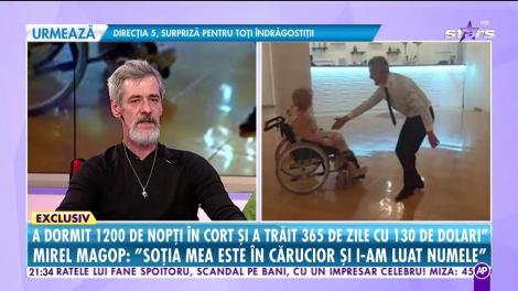 Mirel Magop, tâmplarul care a făcut înconjurul lumii pe jos, trăiește o poveste de dragoste emoționantă: "Soția mea este în cărucior și i-am luat numele"