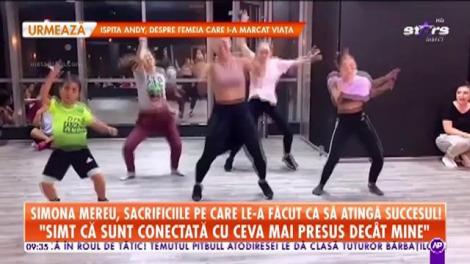 Simona Mereu, sacrificiile pe care le-a făcut ca să atingă succesul! „Eram interesată să stau în cap, să fac acrobații”