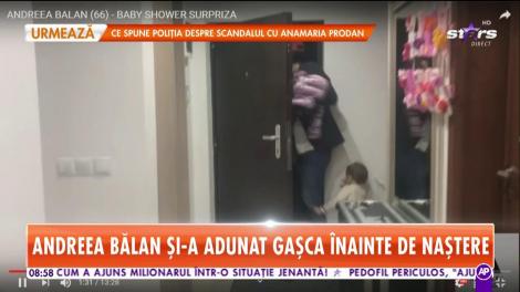 Andreea Bălan și-a adunat gașca înainte de naștere. Ce surpriză i-au pregătit prietenele