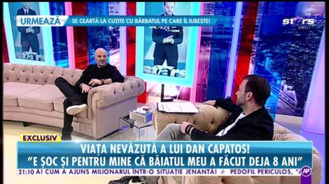 Dan Capatos, așa cum nu l-ați mai văzut! Vedeta a vorbit, pentru prima oară, despre fiul său:„Știe ce face tati, știe și prostiile pe care le face tati!”