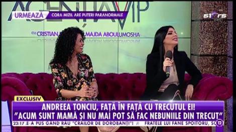 Andreea Tonciu, față în față cu trecutul ei! Cele mai amuzante apariții tv ale celebrei vedete