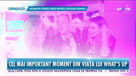 Cel mai important moment din viața lui What's Up. Artistul nu va uita niciodată ce a simțit atunci