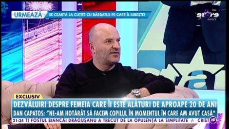 Dan Capatos și soția sa, poveste de dragoste scoasă din tabloide: ”Când am cunoscut-o pe Monica, ea avea deja nunta programată”