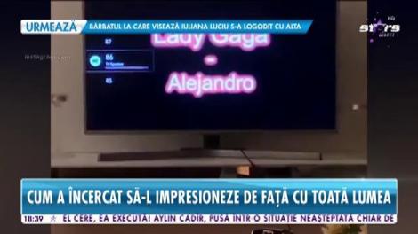 Cristina Ich dă semne că ar vrea să se împace cu Alex Piţurcă. Cum încearcă să-l impresioneze de față cu toată lumea