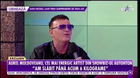 Aurel Moldoveanu, cel mai energic artist din showbiz-ul autohton