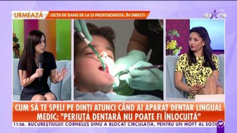 Diferențele dintre aparatele dentare linguale și cele clasice. Care sunt avantajele gutierelor transparente