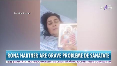 Ultimă oră! Rona Hartner a ajuns de urgență la spital. Medicii i-au găsit o tumoră! Artista va fi operată
