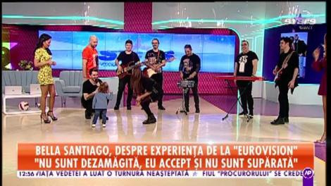 Ce spune Bella Santiago despre experiența Eurovision: „Am uitat. M-am focusat pe ceea ce o să fac în viitor”